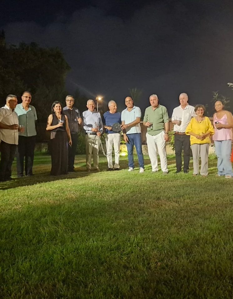 آل العكره يستضيفون عضو الأكاديميّة الفرنسيّة البروفسور جان ميشال موتون.