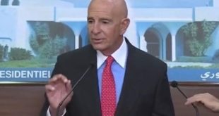 أخطر تصريح لتوم باراك